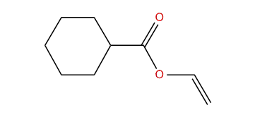 Vinyl cyclohexanecarboxylate